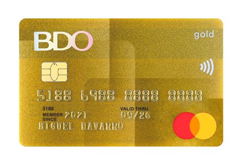 Apply for a BDO Mastercard Credit Card now! .